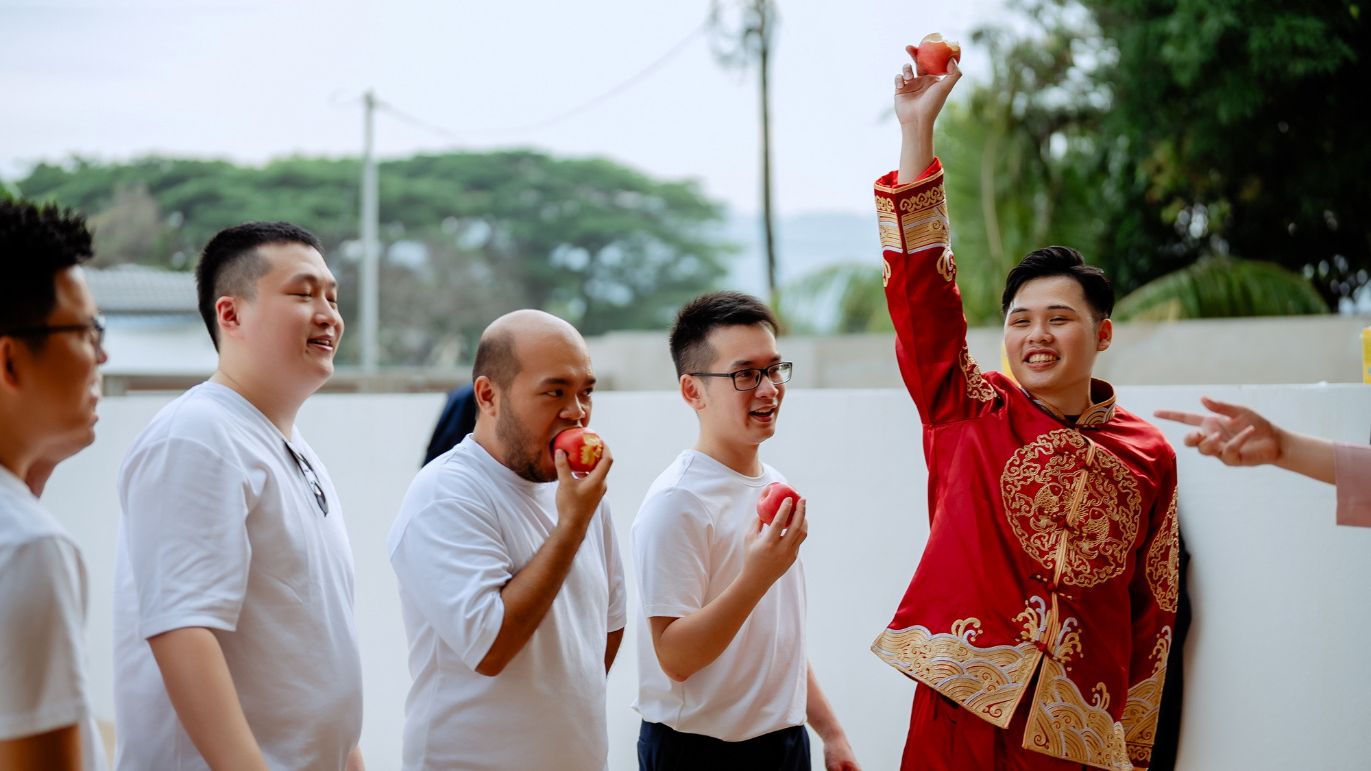 Su Leng & Sook Yin wedding morning ceremony moment, album detail frame 44, by Famous Bridal Kuantan