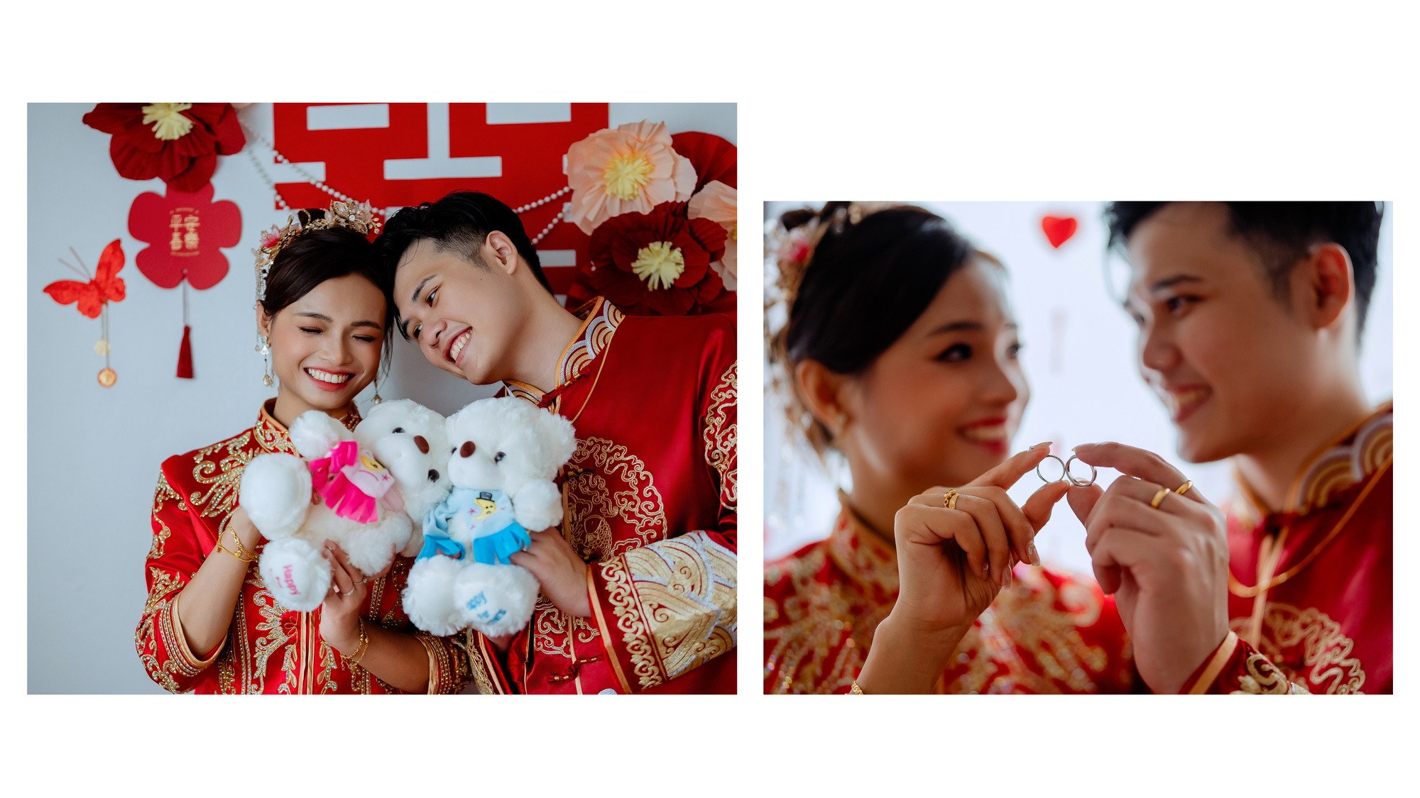 Su Leng & Sook Yin romantic wedding couple portrait, album detail frame 20, by Famous Bridal Kuantan