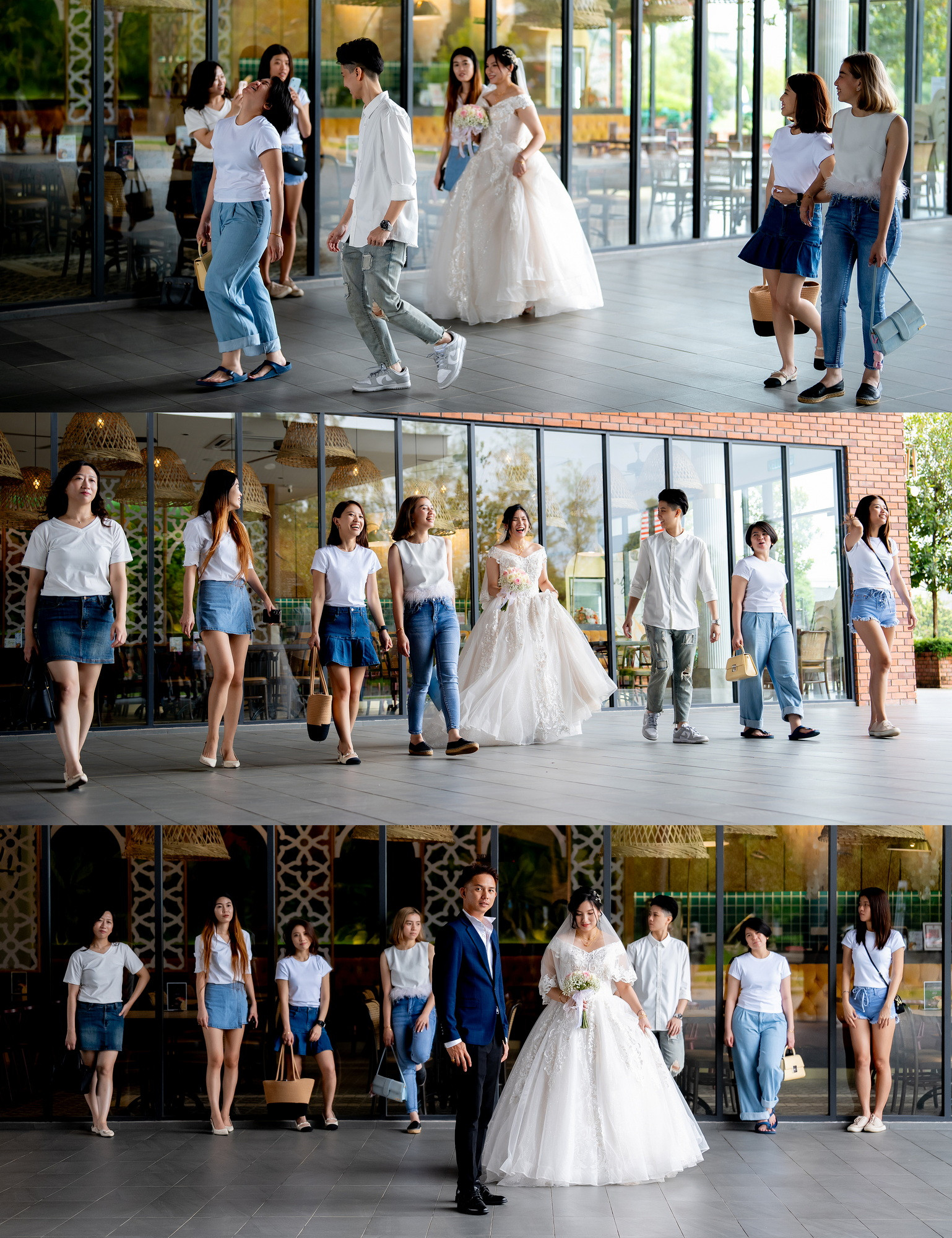 Vui Loong & Ling Ling opening wedding-day documentary moment, story opener frame 01, by Famous Bridal Kuantan