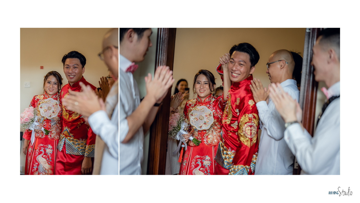 Wuh Hou & Sze Minn wedding ceremony entrance, family memory frame 59, by Famous Bridal Kuantan