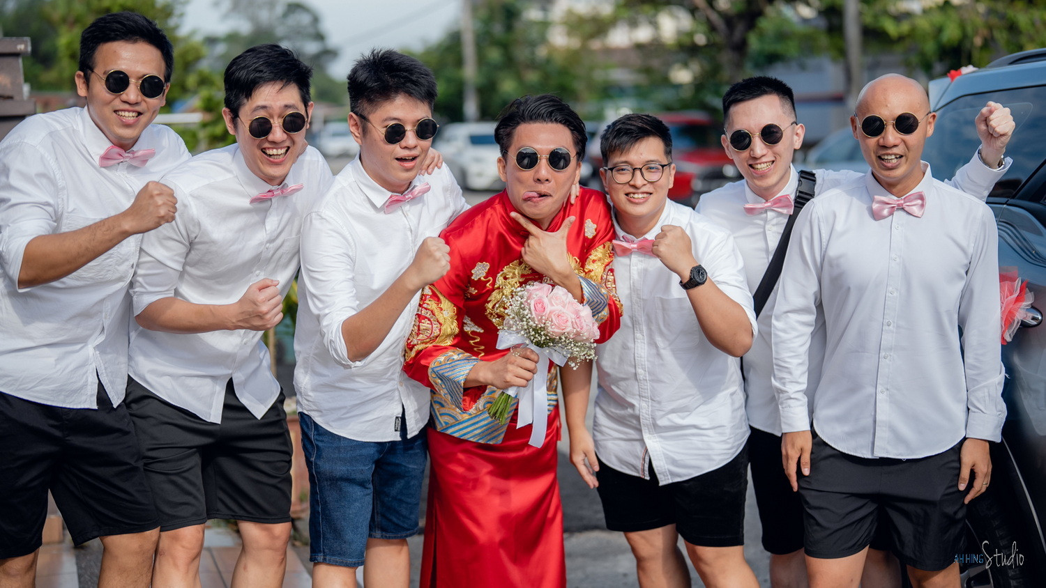 Wuh Hou & Sze Minn wedding morning ceremony moment, documentary transition frame 24, by Famous Bridal Kuantan