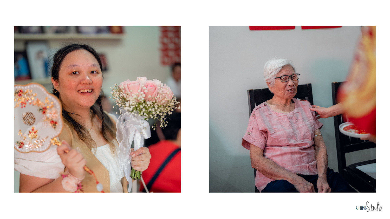 Wuh Hou & Sze Minn romantic wedding couple portrait, album detail frame 100, by Famous Bridal Kuantan