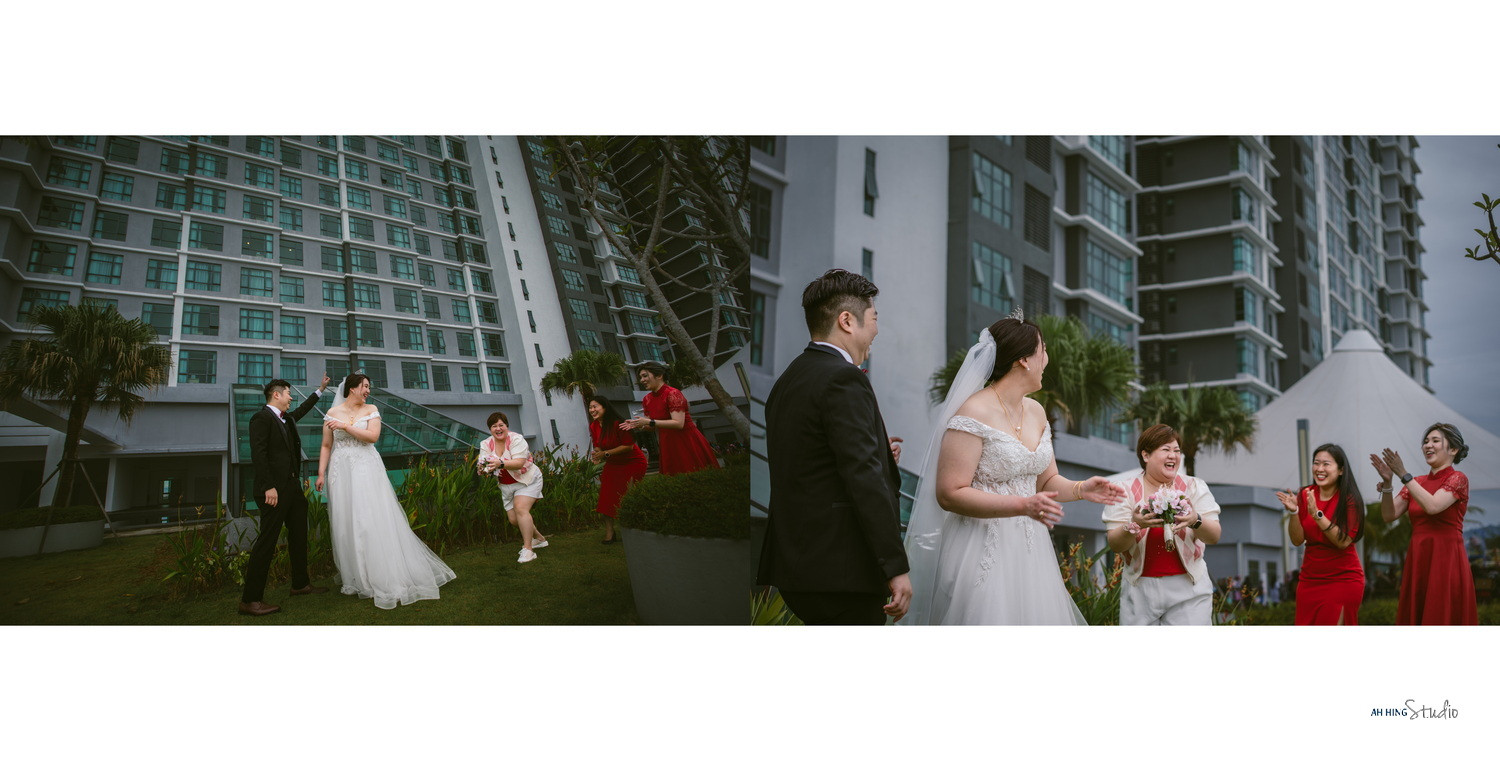 Yit Loong & Diana bride preparation photography, documentary transition frame 72, by Famous Bridal Kuantan
