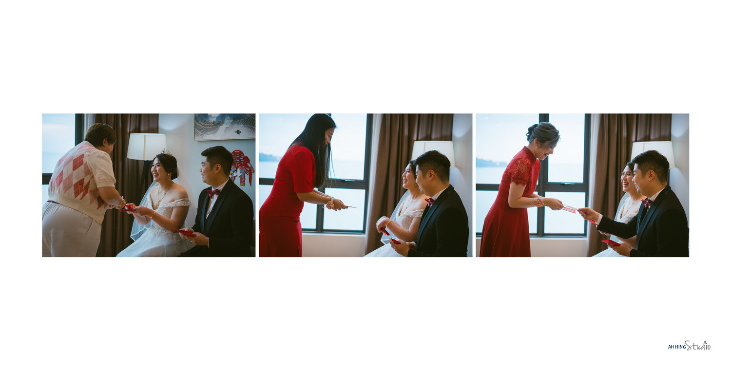 Yit Loong & Diana wedding dinner celebration photo, guided portrait sequence frame 54, by Famous Bridal Kuantan