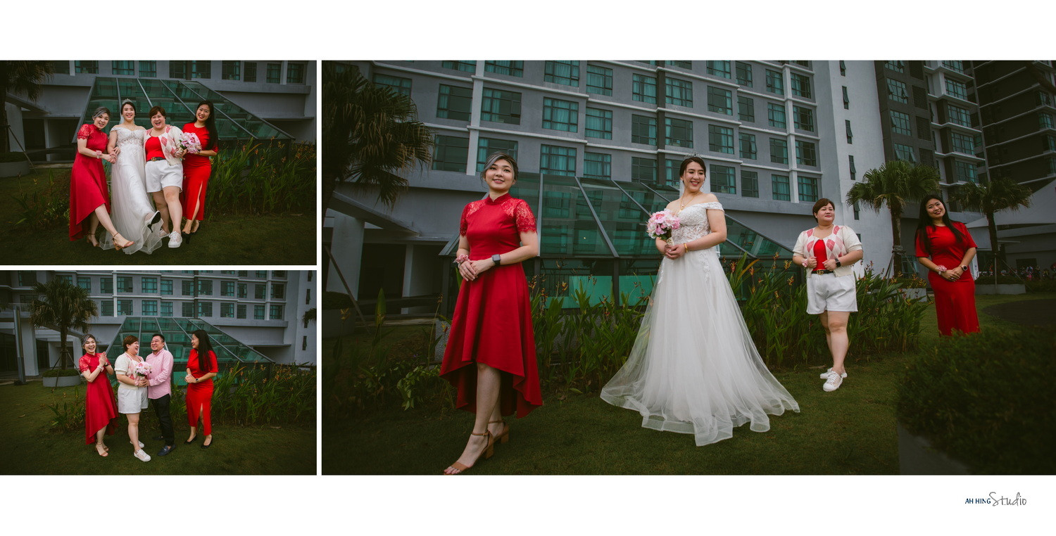 Yit Loong & Diana wedding dinner celebration photo, quiet in-between moment frame 74, by Famous Bridal Kuantan