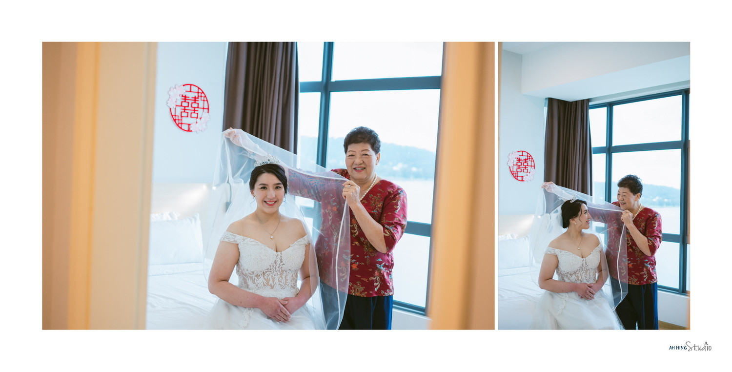 Yit Loong & Diana documentary wedding moment, documentary transition frame 16, by Famous Bridal Kuantan