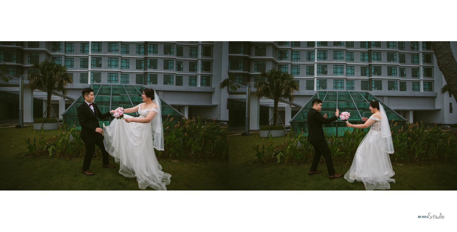 Yit Loong & Diana family group wedding photo, family memory frame 75, by Famous Bridal Kuantan