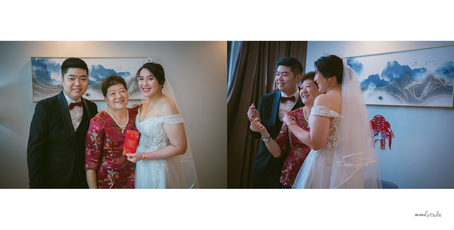 Yit Loong & Diana wedding gate-crash game moment, celebration rhythm frame 47, by Famous Bridal Kuantan