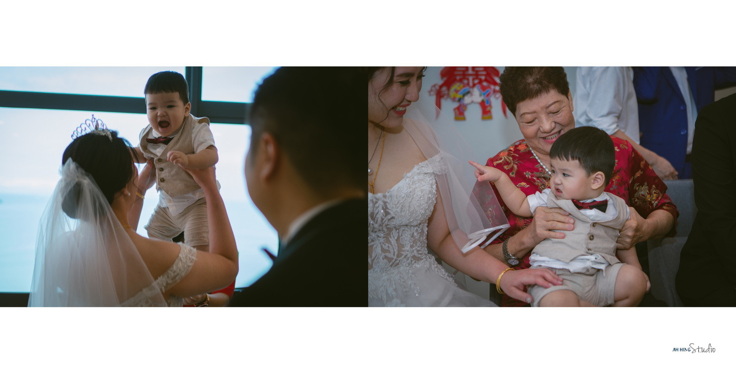 Yit Loong & Diana guest candid wedding photo, quiet in-between moment frame 58, by Famous Bridal Kuantan