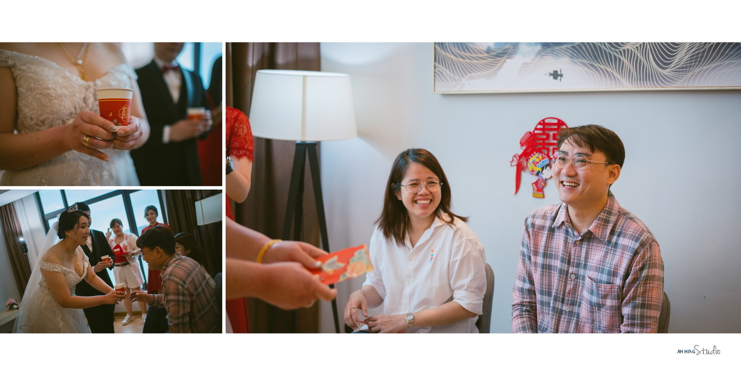 Yit Loong & Diana traditional Chinese wedding detail, quiet in-between moment frame 50, by Famous Bridal Kuantan