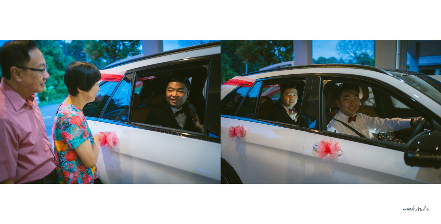 Yit Loong & Diana wedding morning ceremony moment, documentary transition frame 24, by Famous Bridal Kuantan
