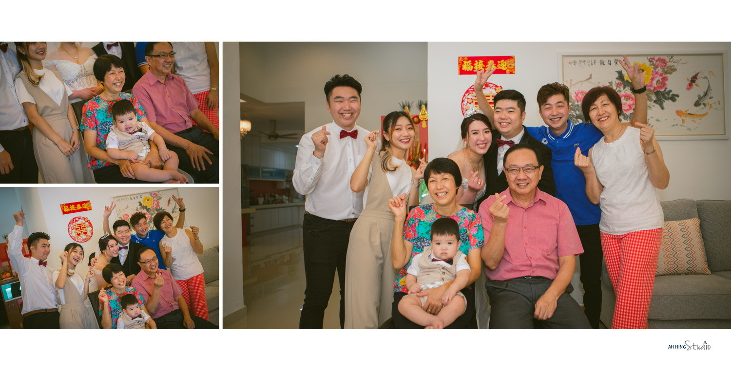 Yit Loong & Diana quiet couple portrait on wedding day, family memory frame 91, by Famous Bridal Kuantan