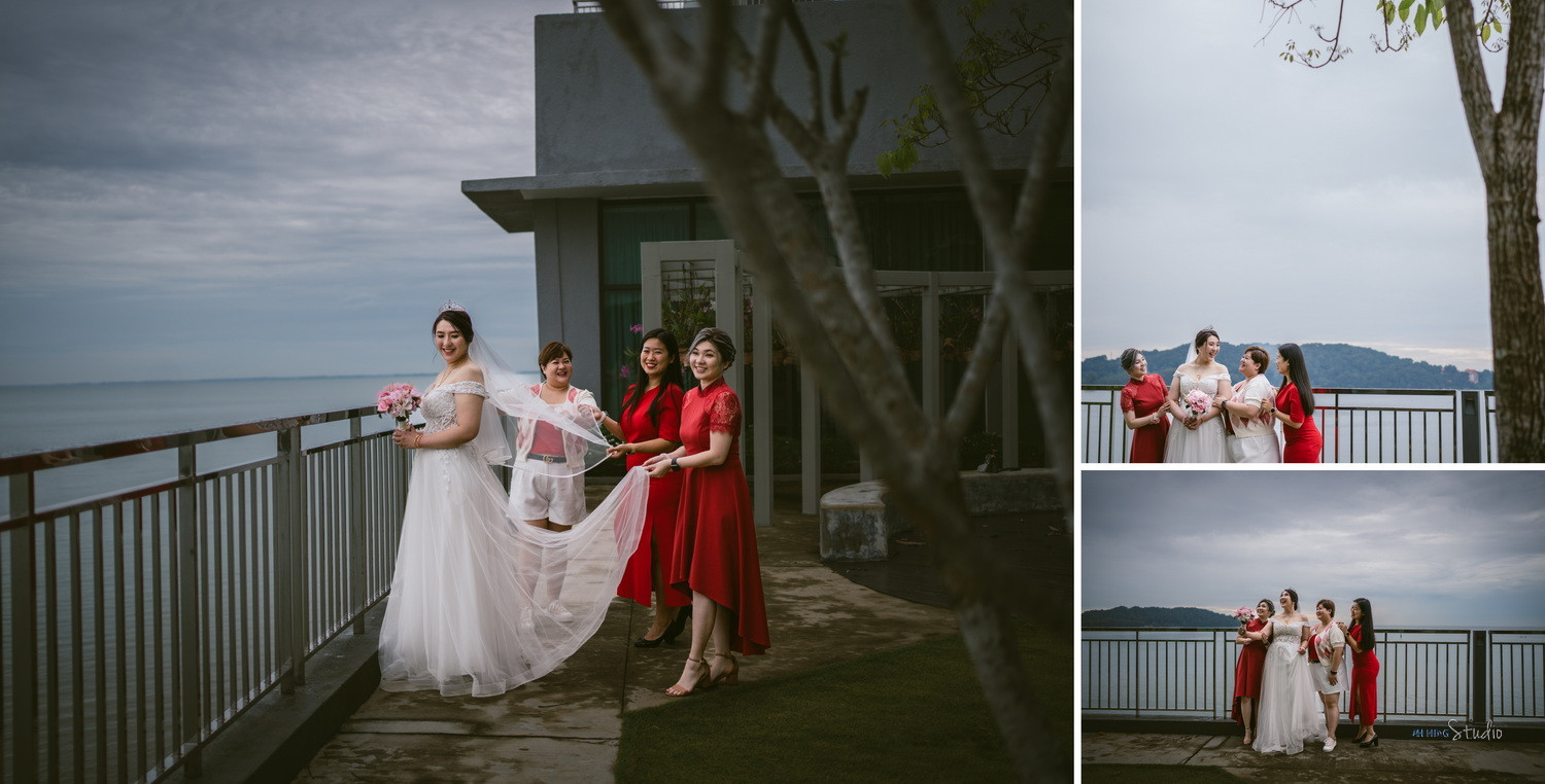 Yit Loong & Diana wedding reception detail, album detail frame 68, by Famous Bridal Kuantan