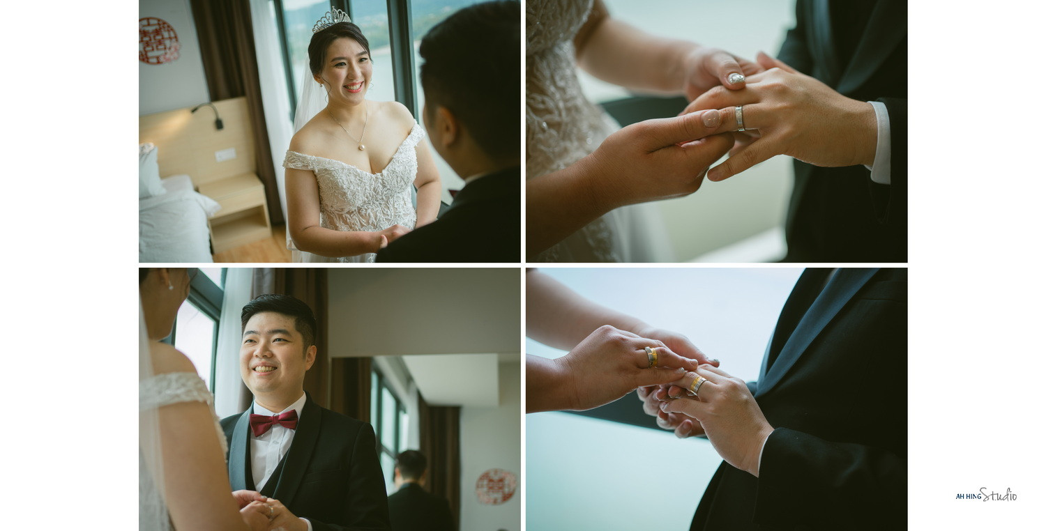 Yit Loong & Diana Chinese tea ceremony blessing, family memory frame 43, by Famous Bridal Kuantan