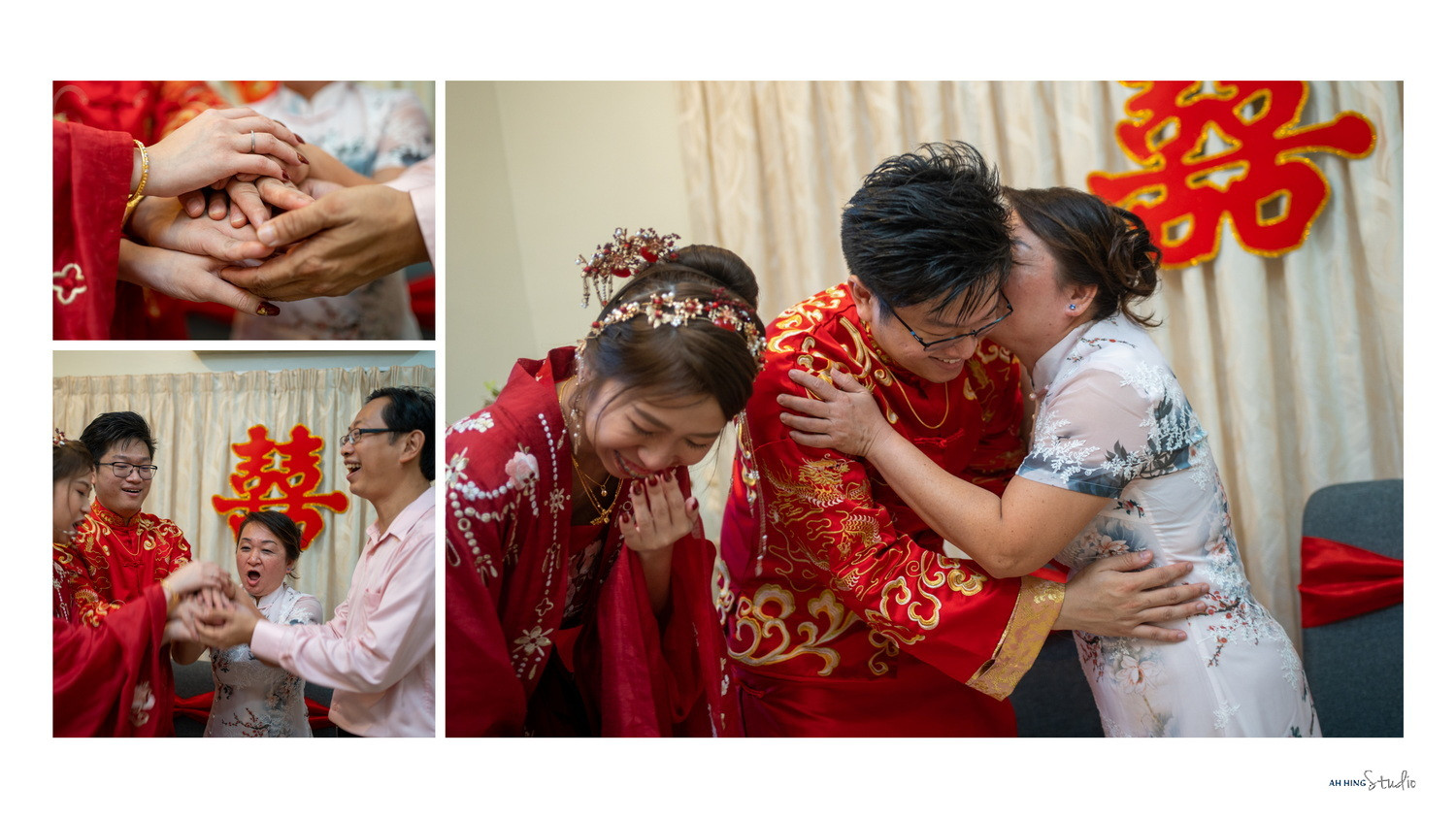 Zhen Hui & May Lee family blessing wedding portrait, guided portrait sequence frame 126, by Famous Bridal Kuantan