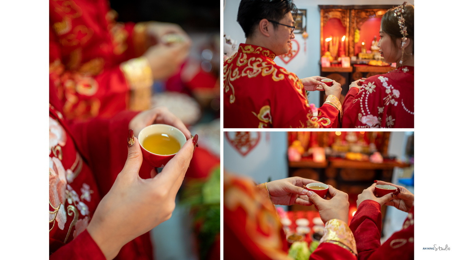 Zhen Hui & May Lee family group wedding photo, family memory frame 75, by Famous Bridal Kuantan