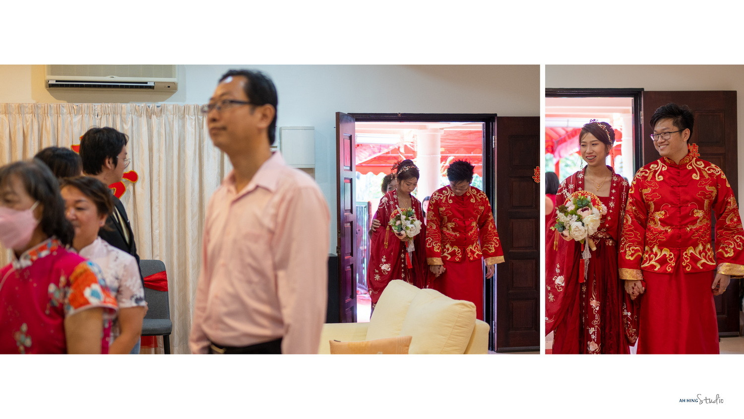Zhen Hui & May Lee groom preparation photography, story opener frame 113, by Famous Bridal Kuantan