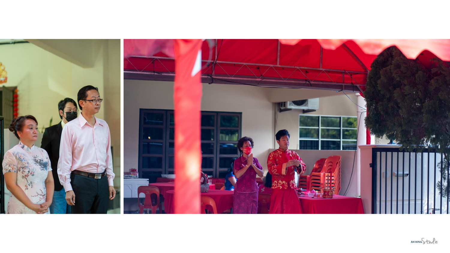 Zhen Hui & May Lee natural bride and groom portrait, guided portrait sequence frame 22, by Famous Bridal Kuantan