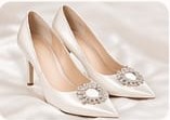 Bridal shoes by Famous Bridal