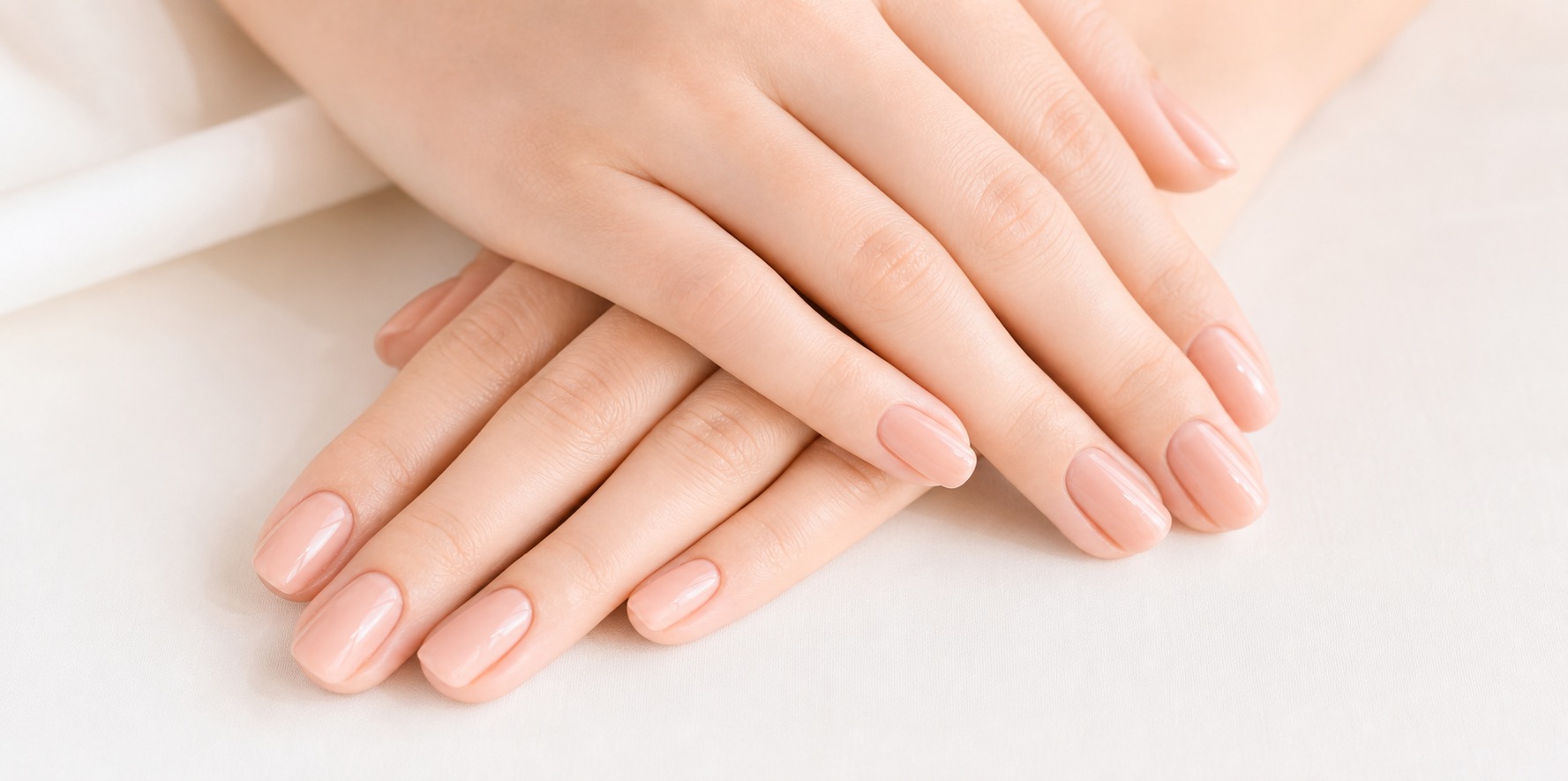 Clean, tidy nails by Famous Bridal