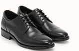 Leather shoes by Famous Bridal