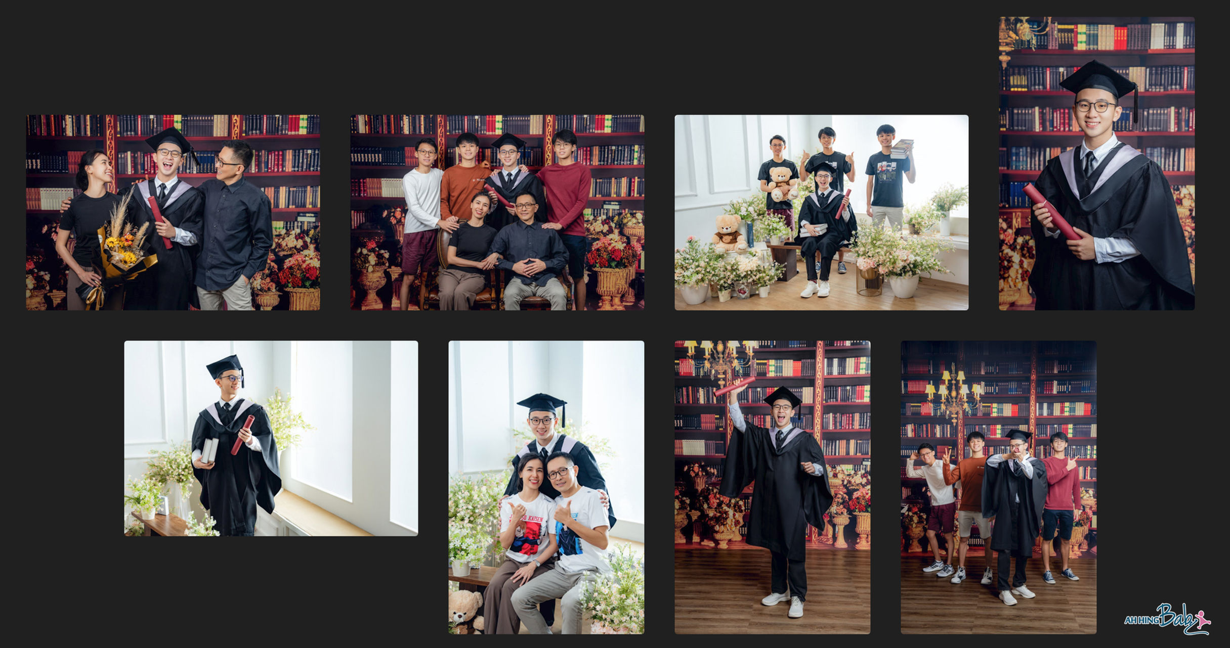 Kuantan Convocation studio photo package and family photo