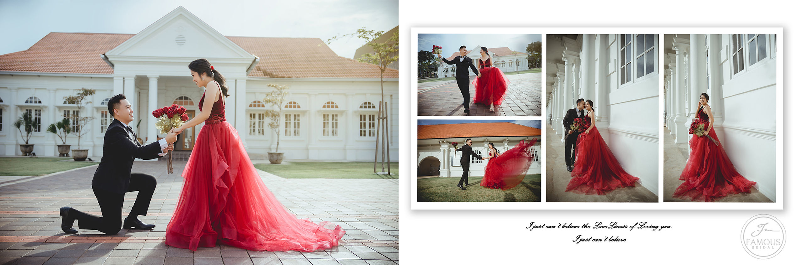 Famous Bridal outdoor pre-wedding portrait in Kuantan