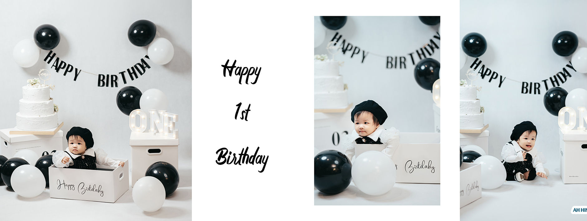 Kid's first birthday photo shoot