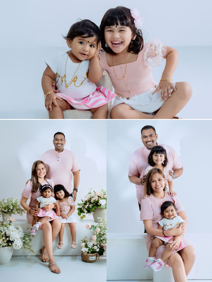Children portrait in soft studio styling in Kuantan