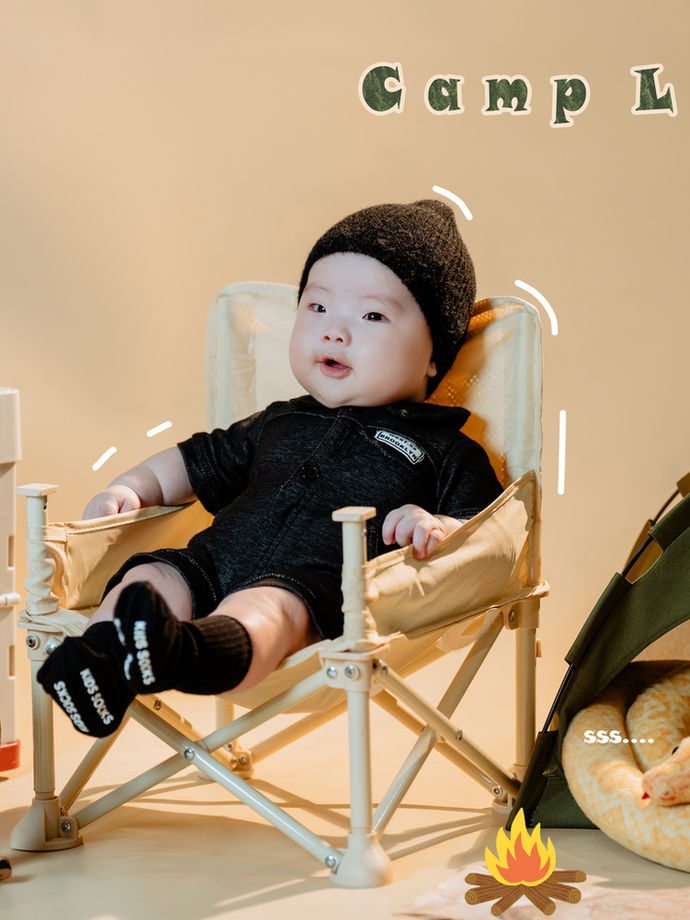 Baby portrait with soft cake smash setup in Kuantan
