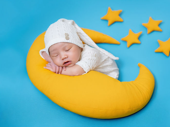 Baby photo studio newborn session in Kuantan