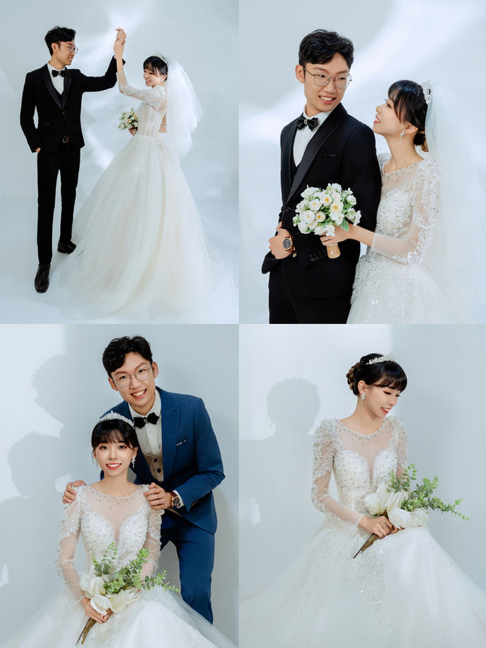 Indoor bridal portrait by Famous Bridal Kuantan