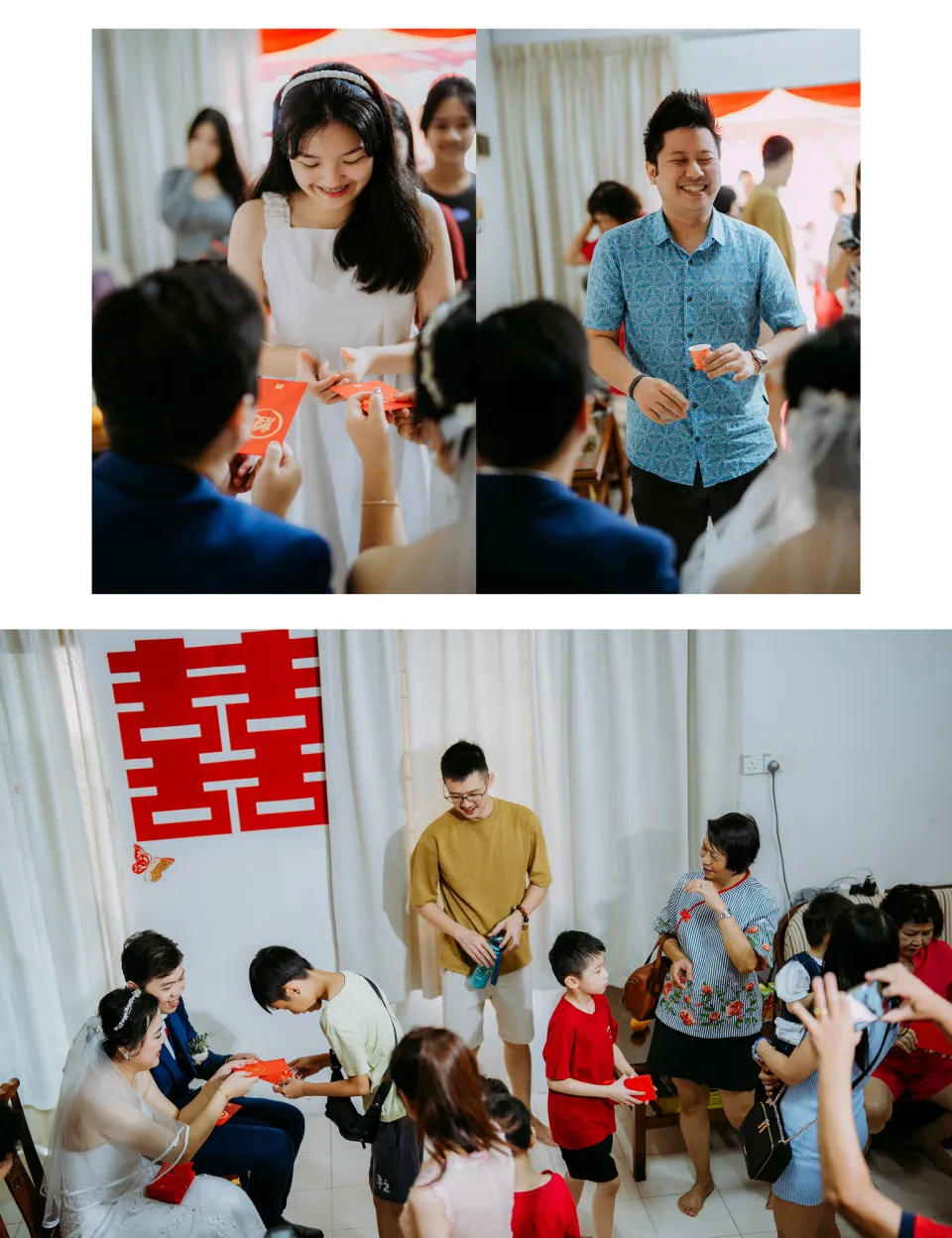 Calvin Yin & Vicky Phong family blessing wedding portrait, guided portrait sequence frame 06, by Famous Bridal Kuantan