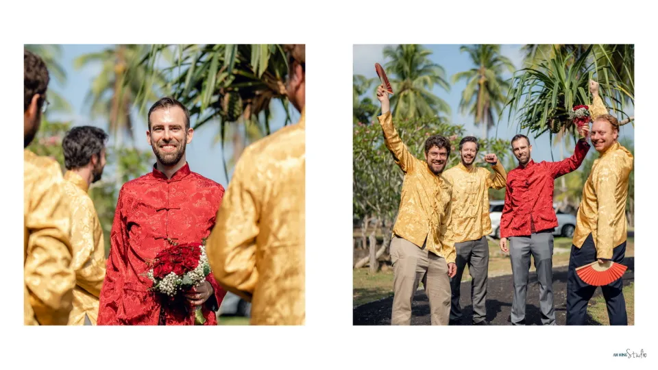 Dario & Adeline wedding ceremony entrance, family memory frame 19, by Famous Bridal Kuantan
