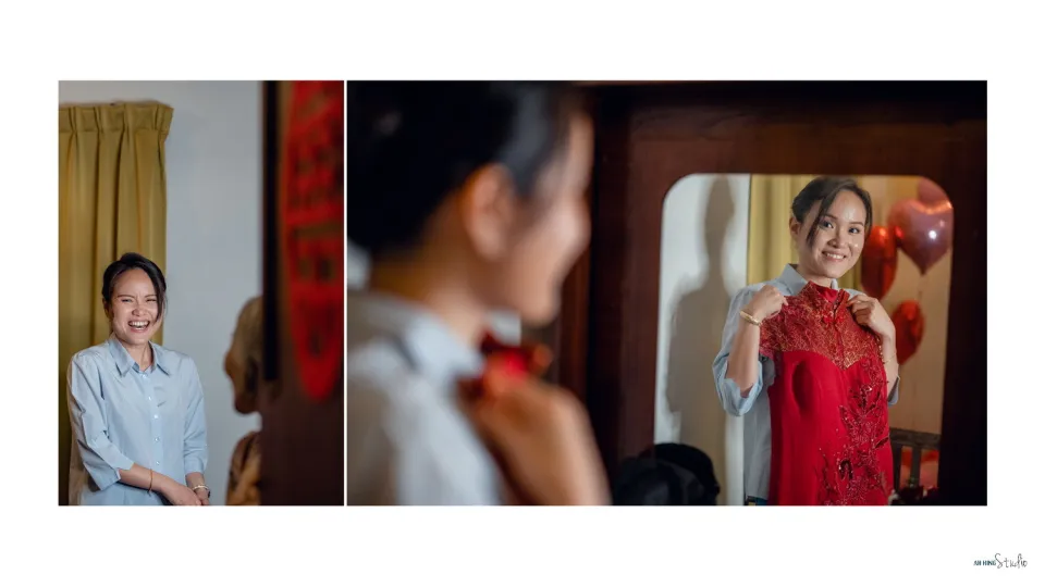 Dario & Adeline family blessing wedding portrait, guided portrait sequence frame 06, by Famous Bridal Kuantan