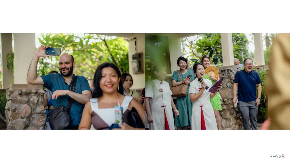 Dario & Adeline guest candid wedding photo, guided portrait sequence frame 38, by Famous Bridal Kuantan