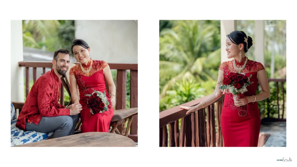 Dario & Adeline opening wedding-day documentary moment, natural movement frame 101, by Famous Bridal Kuantan
