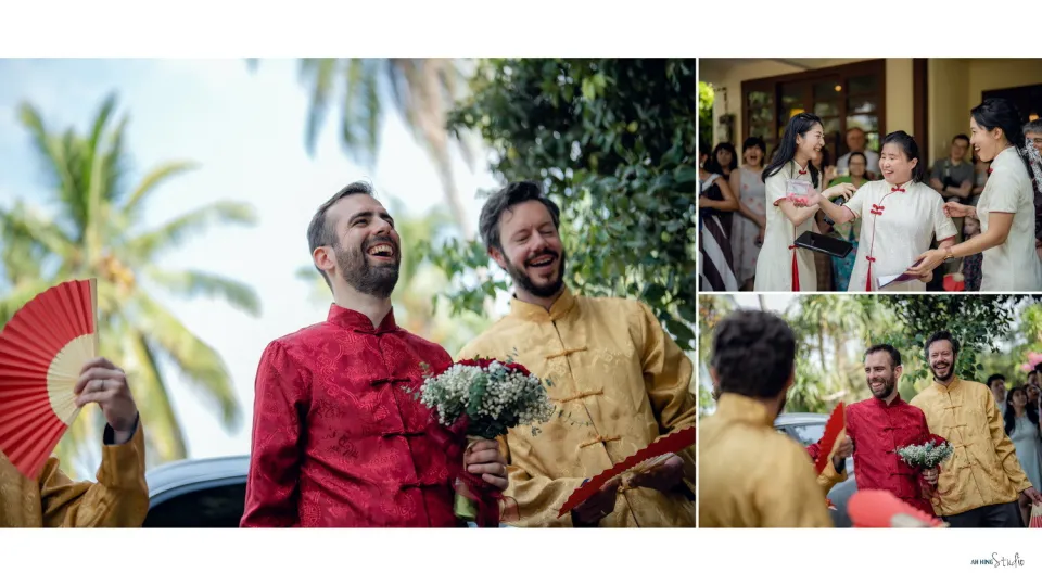 Dario & Adeline romantic wedding couple portrait, documentary transition frame 40, by Famous Bridal Kuantan