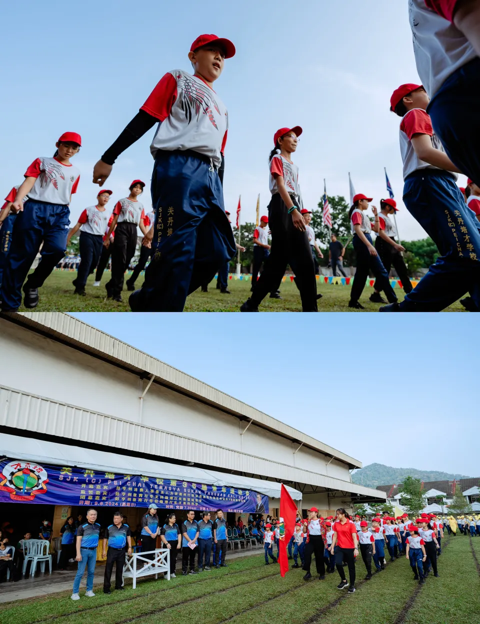 培才运动会 sports day race action photo, program highlight frame 09, by Famous Bridal Kuantan