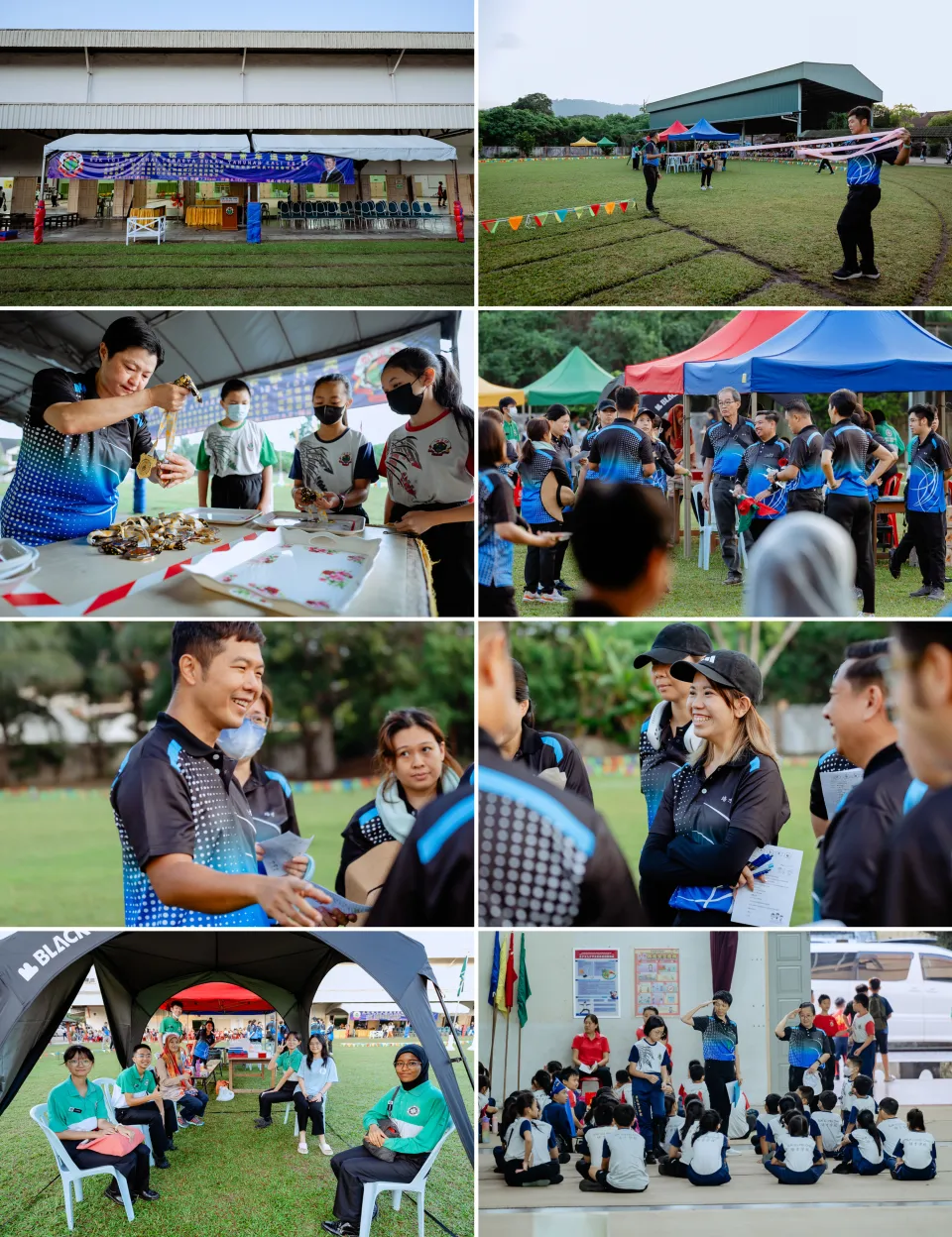 培才运动会 sports day team cheering photo, people-focused moment frame 02, by Famous Bridal Kuantan