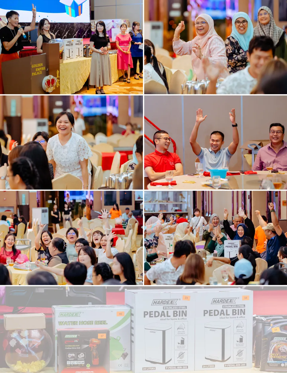 培才华校教师节与运动会慰劳联欢晚宴 teachers day dinner stage program photo, team memory frame 06, by Famous Bridal Kuantan