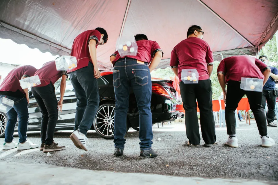Jhonny & Michele groom preparation photography, natural movement frame 13, by Famous Bridal Kuantan