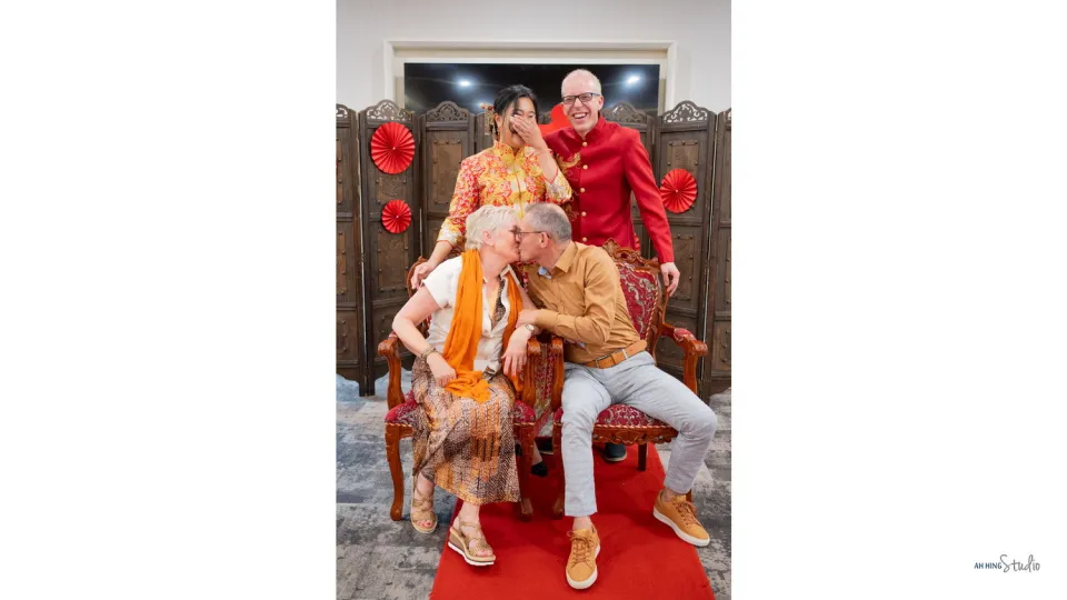 Michel & Yee Ning wedding ceremony entrance, celebration rhythm frame 79, by Famous Bridal Kuantan