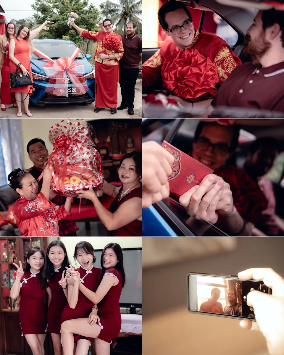 Robert & Wen Jing candid wedding celebration moment, story opener frame 09, by Famous Bridal Kuantan