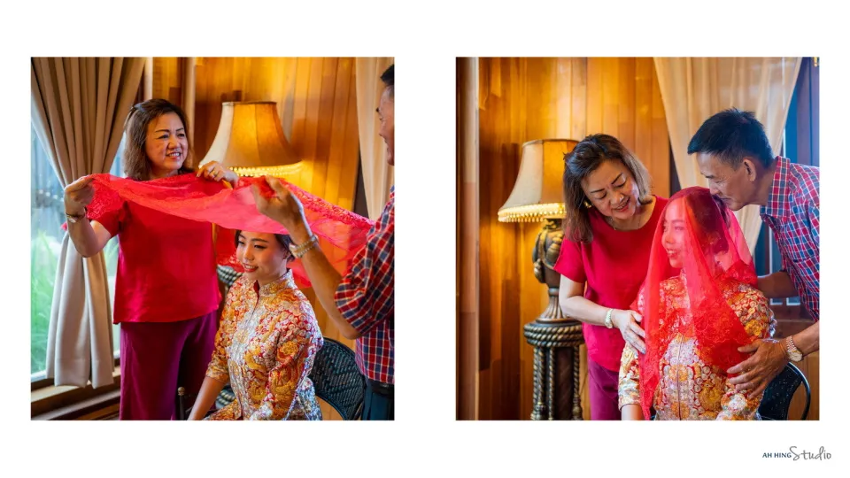 Sam & Jen quiet couple portrait on wedding day, family memory frame 11, by Famous Bridal Kuantan