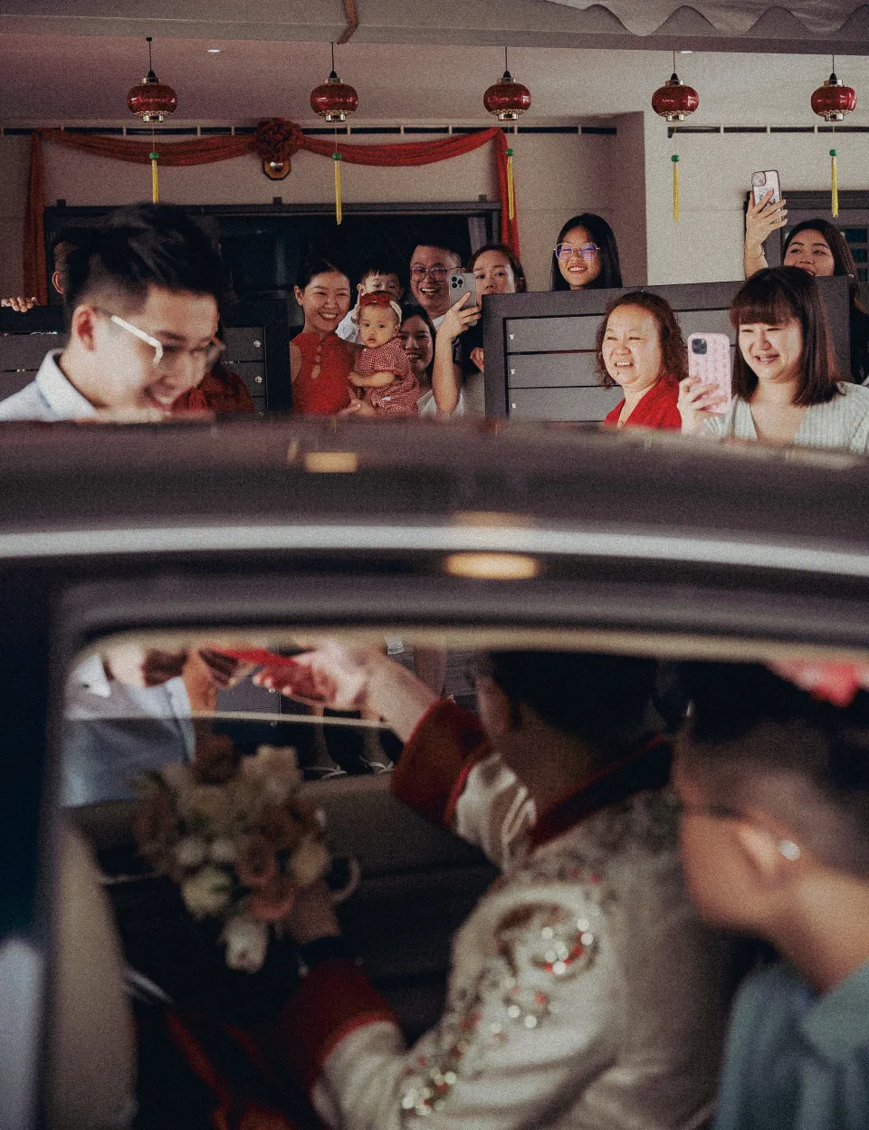 Samuel & Wee Nee wedding morning ceremony moment, album detail frame 04, by Famous Bridal Kuantan