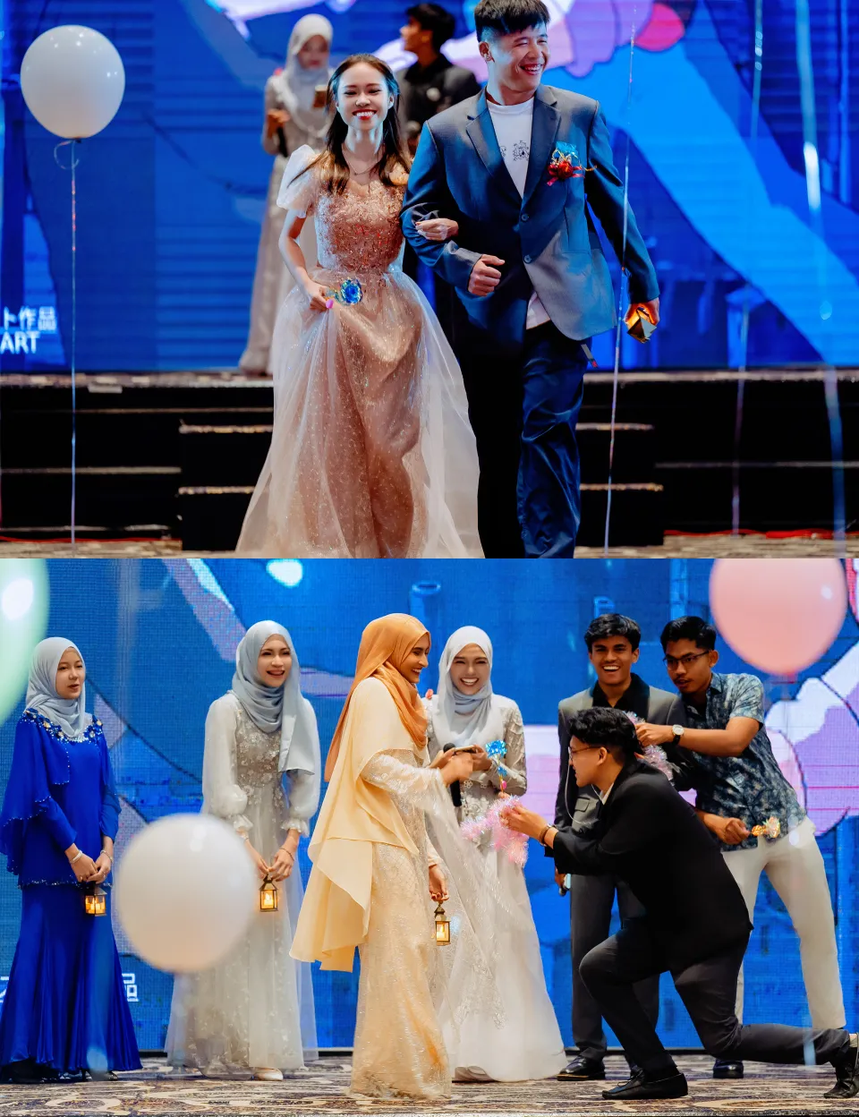 SMART Form 6 Graduation Night graduation stage program photo, team memory frame 06, by Famous Bridal Kuantan