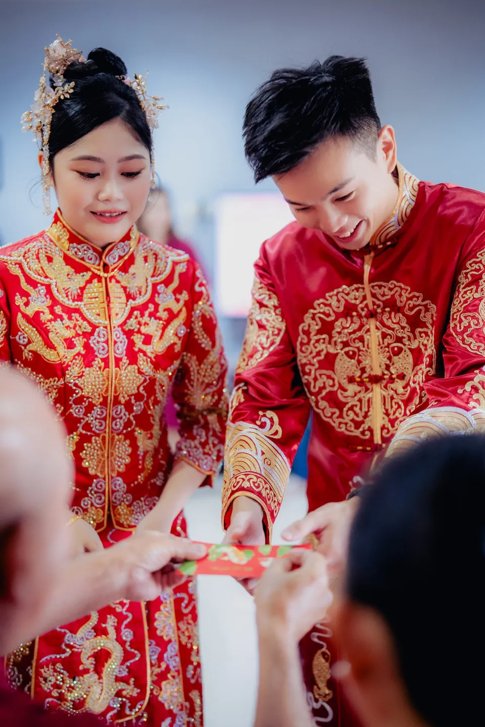 Song Run & Sue Xin wedding reception detail, documentary transition frame 48, by Famous Bridal Kuantan