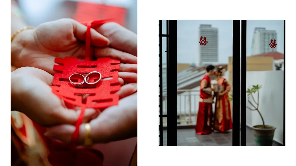Su Leng & Sook Yin family blessing wedding portrait, guided portrait sequence frame 06, by Famous Bridal Kuantan