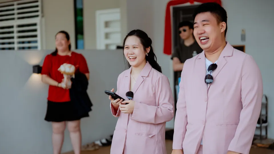 Su Leng & Sook Yin opening wedding-day documentary moment, story opener frame 41, by Famous Bridal Kuantan